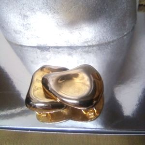 Signed "DAME" vintage woman's belt buckle